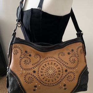 Brighton Montana Montreal Leather Hobo Handbag. Excellent condition
